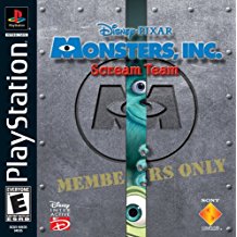 PS1: MONSTERS INC. SCREAM TEAM (DISNEY) (COMPLETE) - Click Image to Close